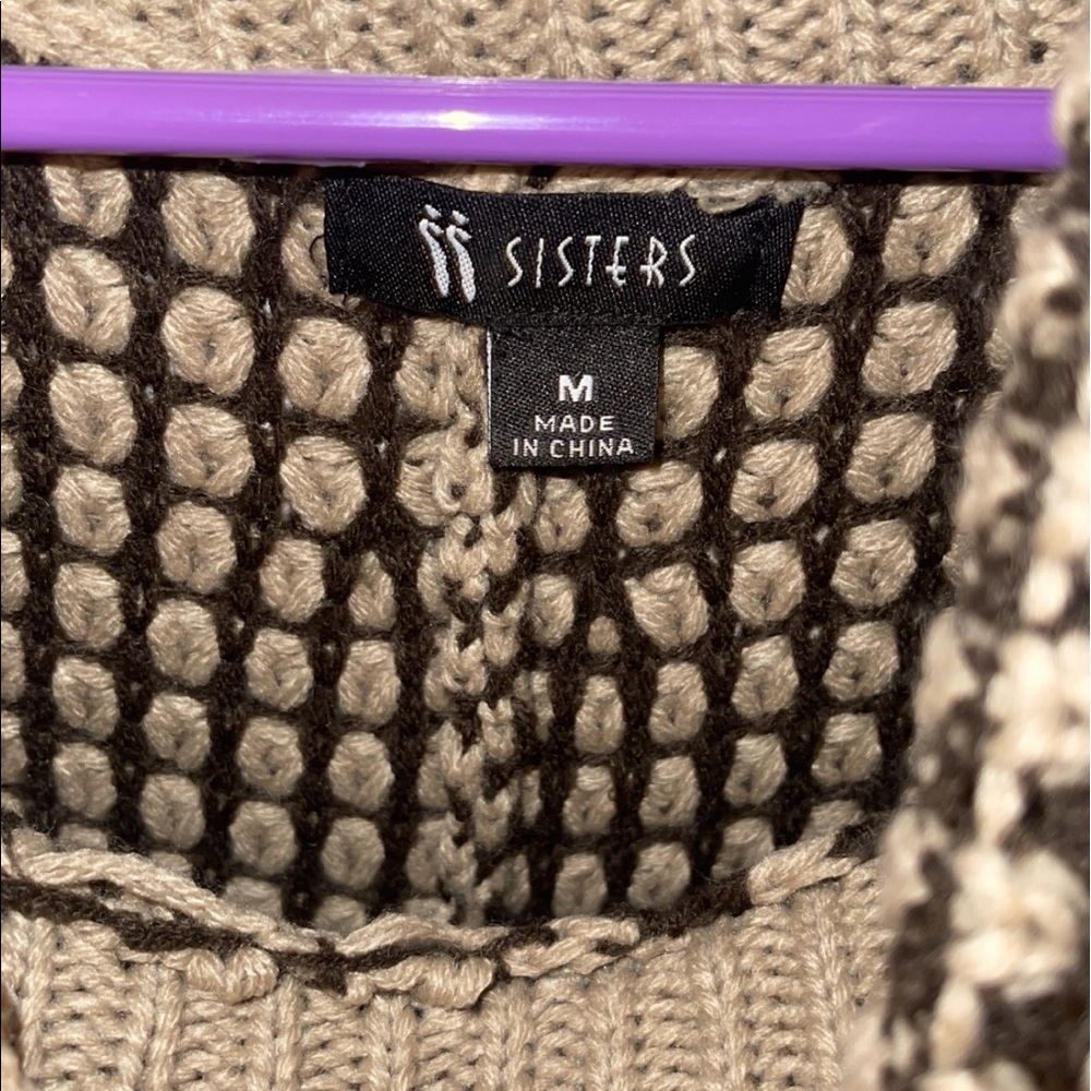 Cowl neck sweater dress like new! Has pockets